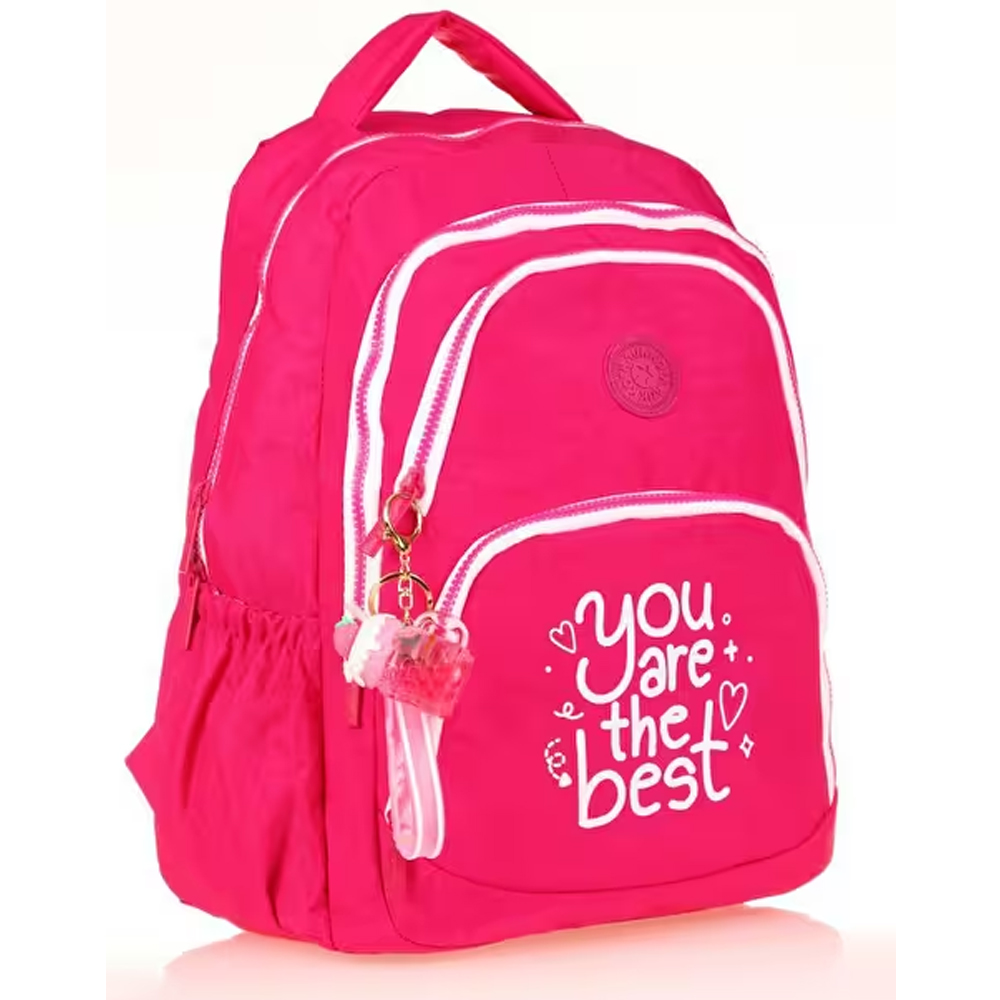 KAUKKO CRAZY SIRT ÇANTASI PİNK K1679