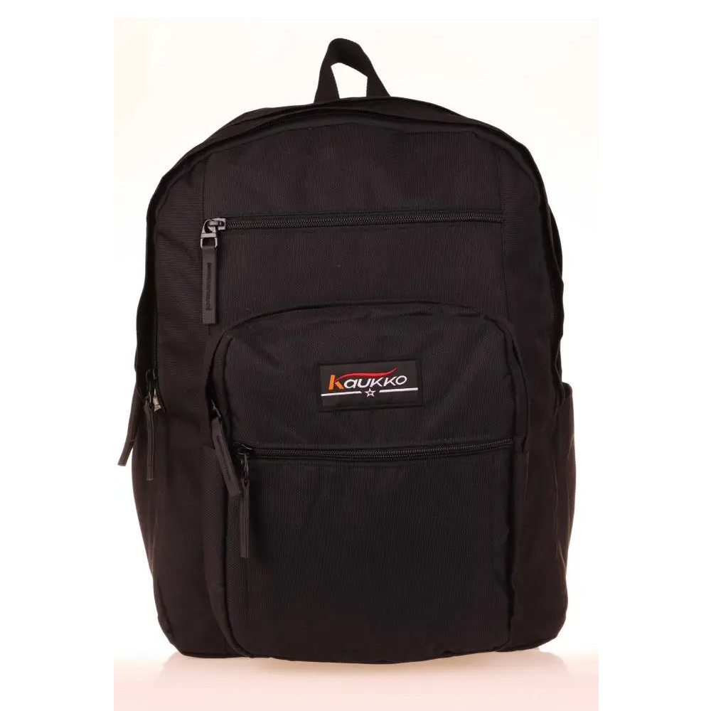 KAUKKO SIRT ÇANTASI FULL POCKET SİYAH K1599