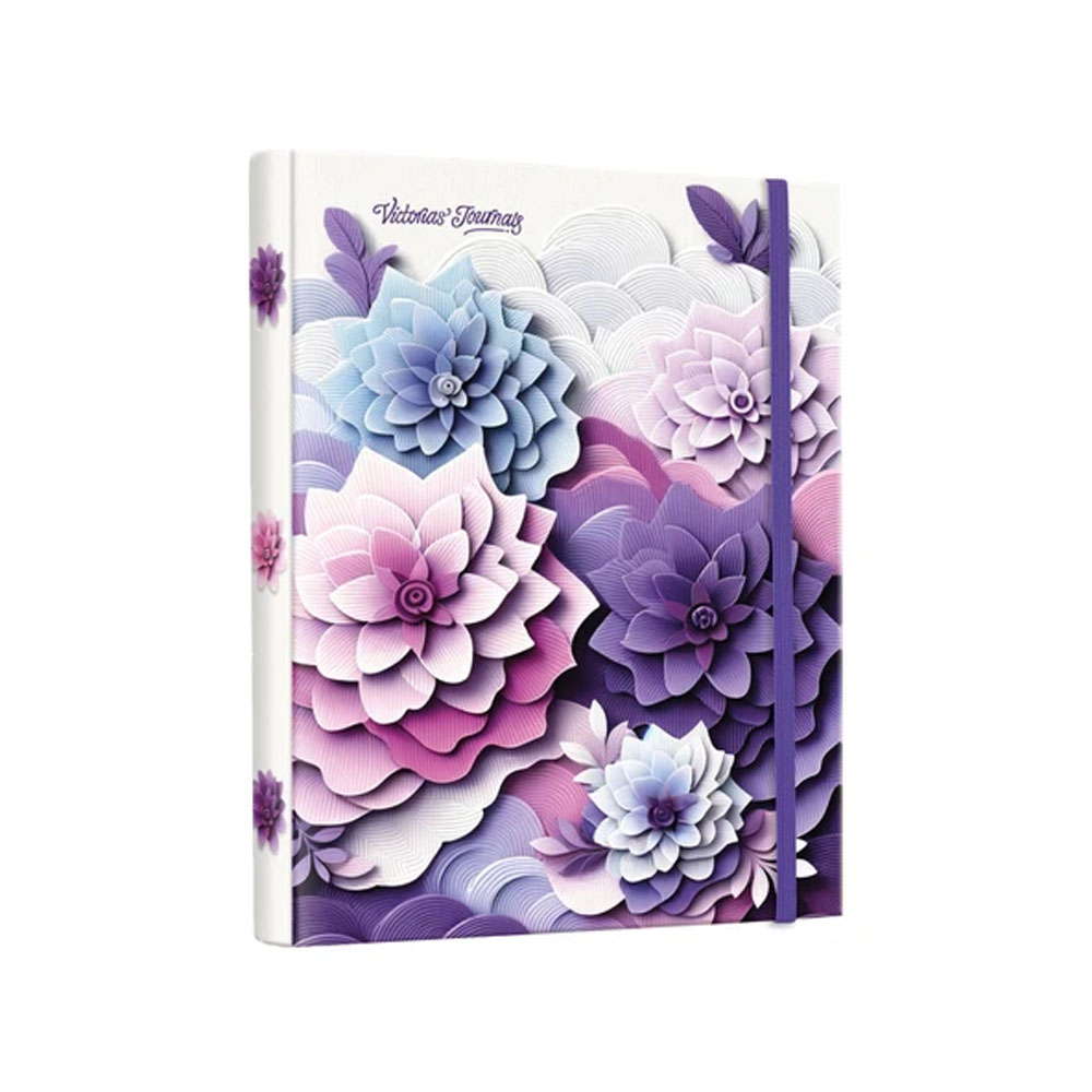 VİCTORİA S JOURNALS GİZLİ SPİRALLİ DEFTER 17X24 96 YP ÇİZGİLİ 124-1152