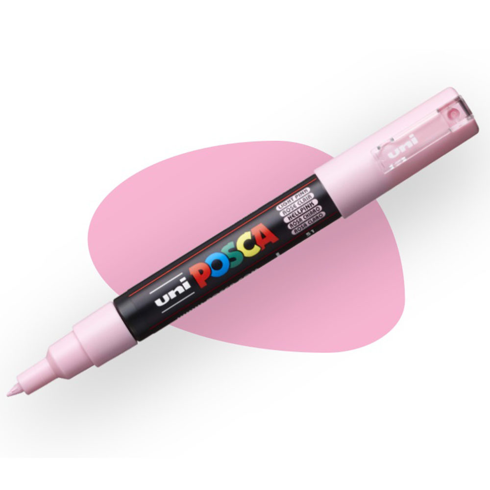 UNİ-BALL POSCA 0.7 SU BAZLI BOYAMA MARKÖRÜ A.PEMBE N PC-1M