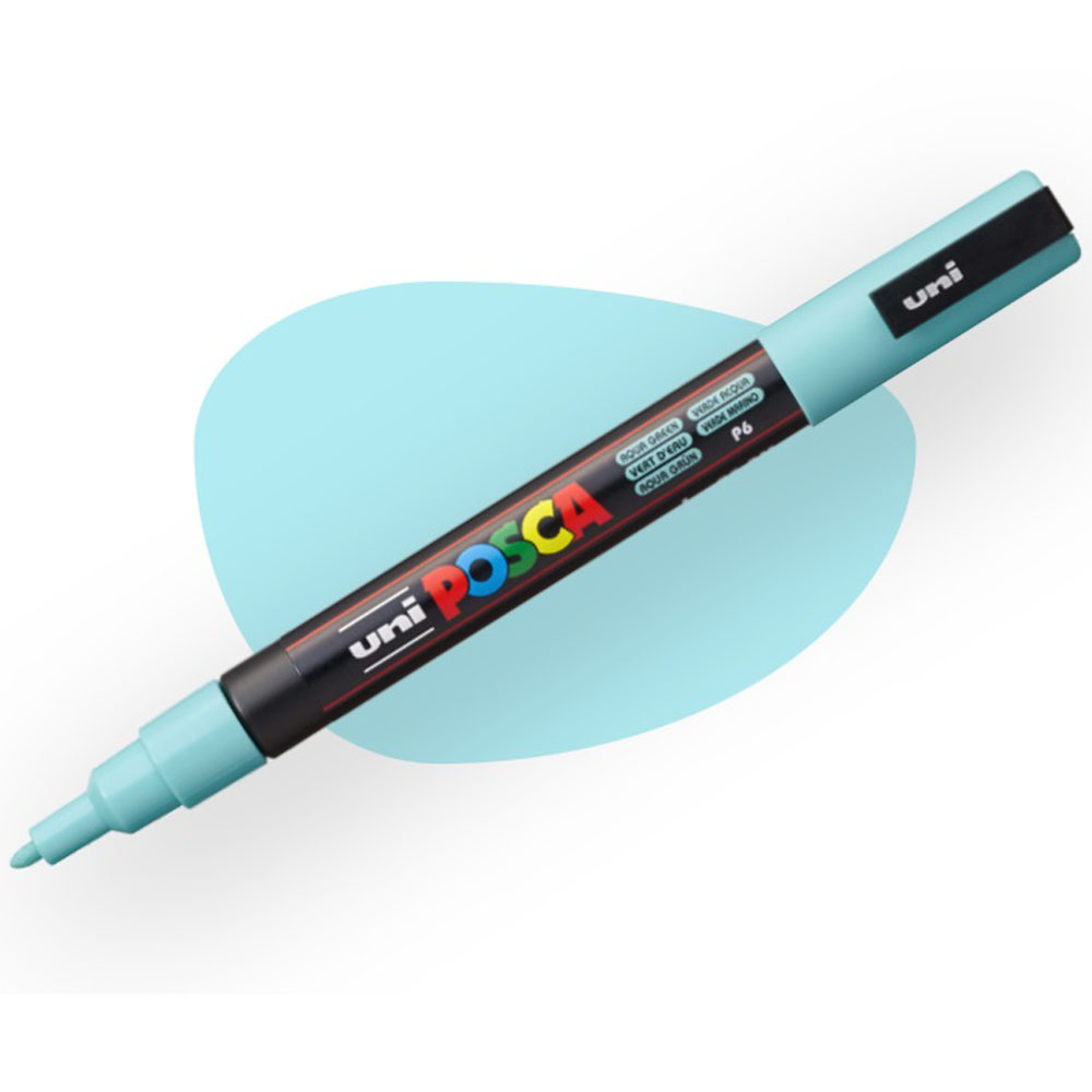 UNİ-BALL POSCA 0.9-1.3 SU BAZLI BOYAMA MARKÖRÜ SUYEŞİLİ N PC-3M