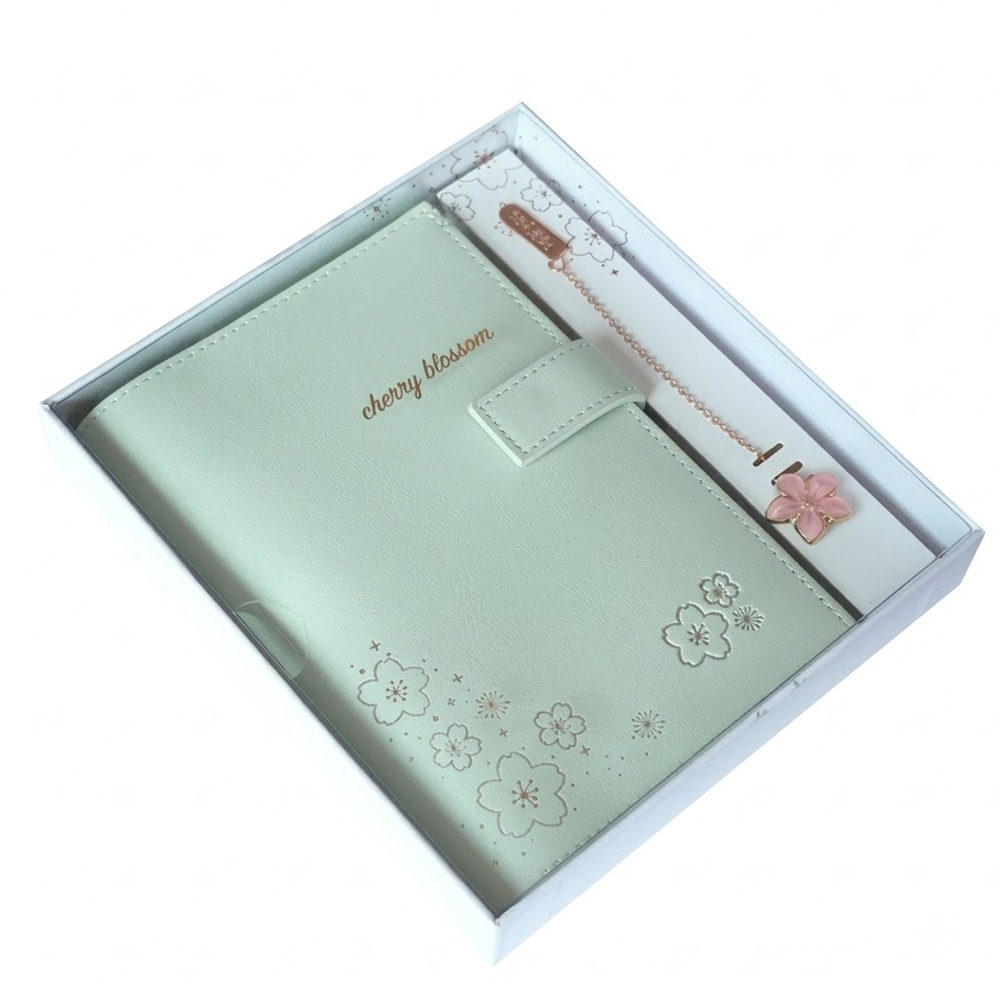 VJ KUTULU DEFTER 13X18 CM IVORY 96 YP KİTAP AYRAÇLI 124-1061