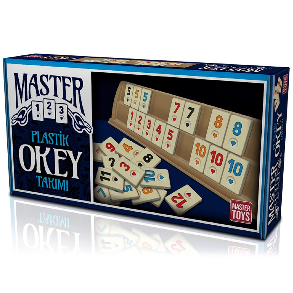 KS GAMES MASTER PLASTİK OKEY T79