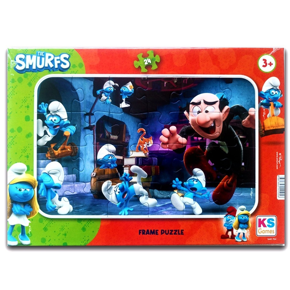 KS GAMES FRAME PUZZLE 24 ŞİRİNLER LİSANSLI ÜRÜNLER SMR704