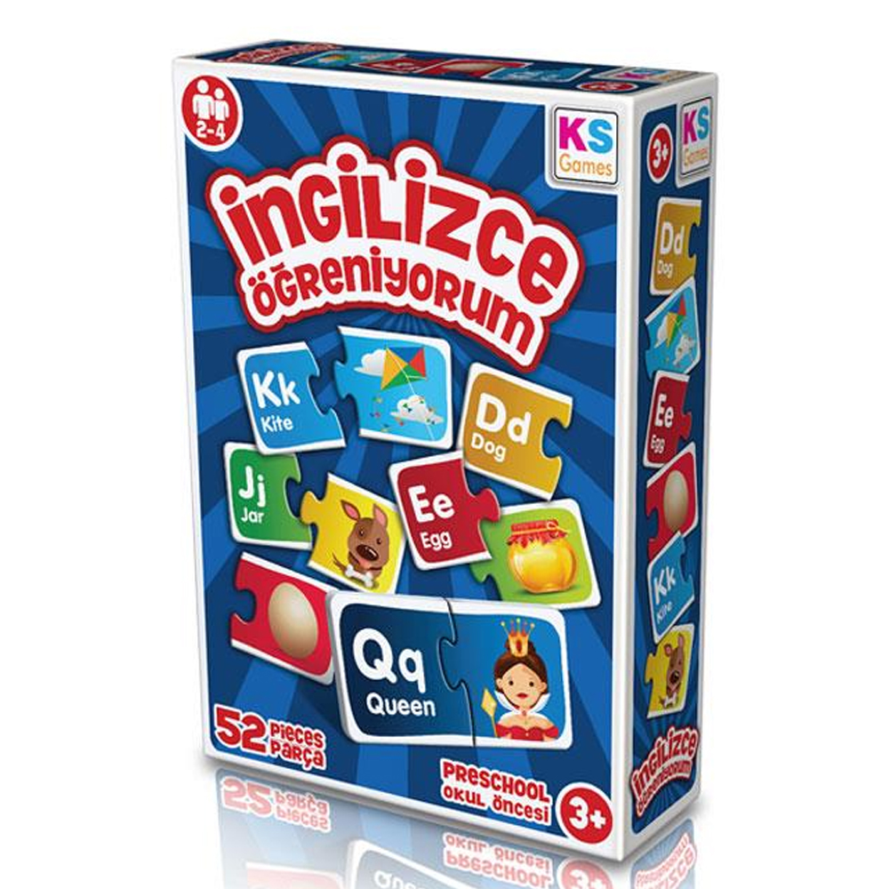 KS GAMES İNGİLİZCE ÖĞRENİYORUM EĞİTİCİ OYUNLAR OKUL ÖNCESİ EG258