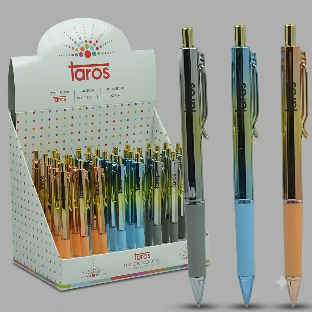 UNİCK COLOR VERSATİL KALEM METALİK GRİP 48 Lİ 7569