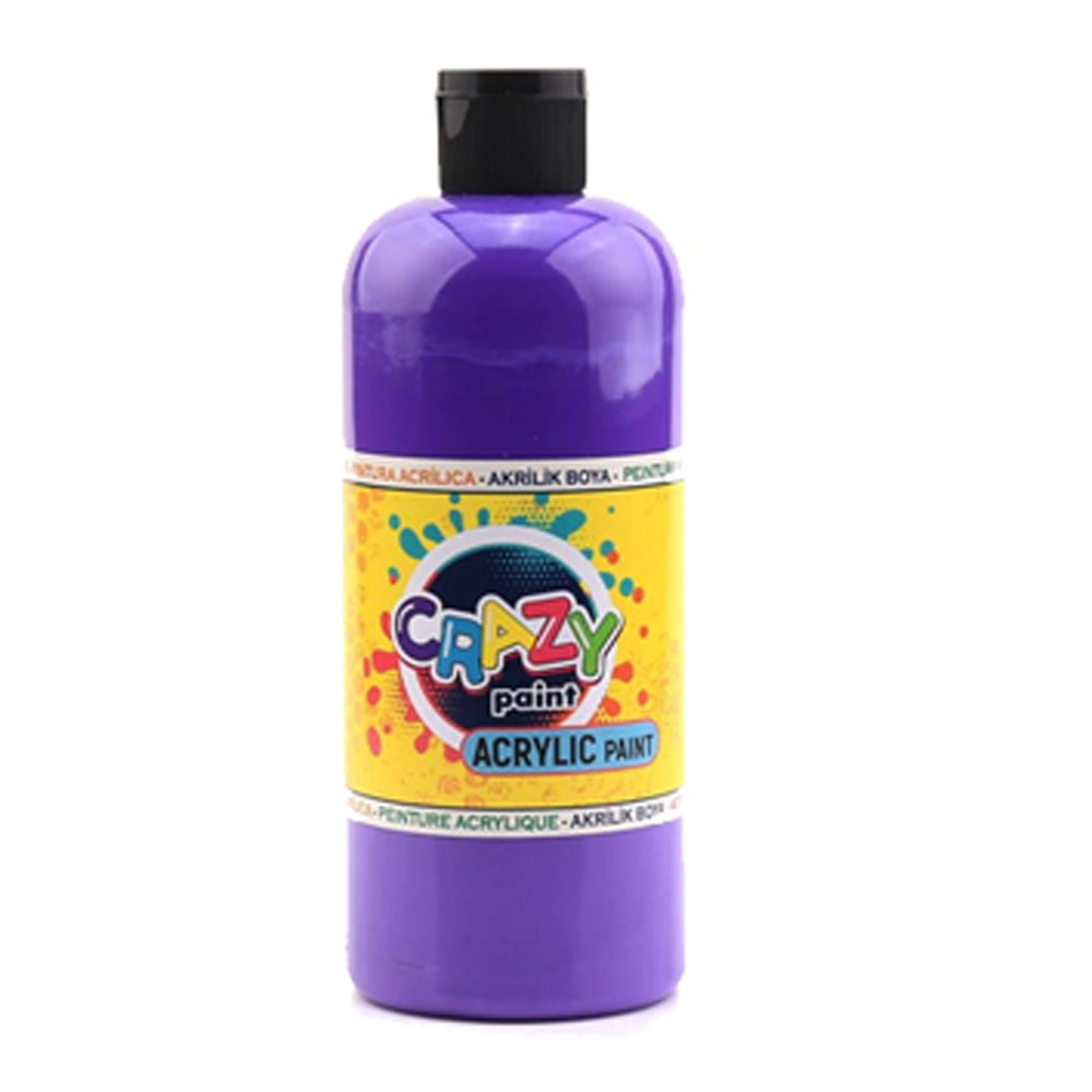 Crazy Akrilik Paint Mor 550 GR