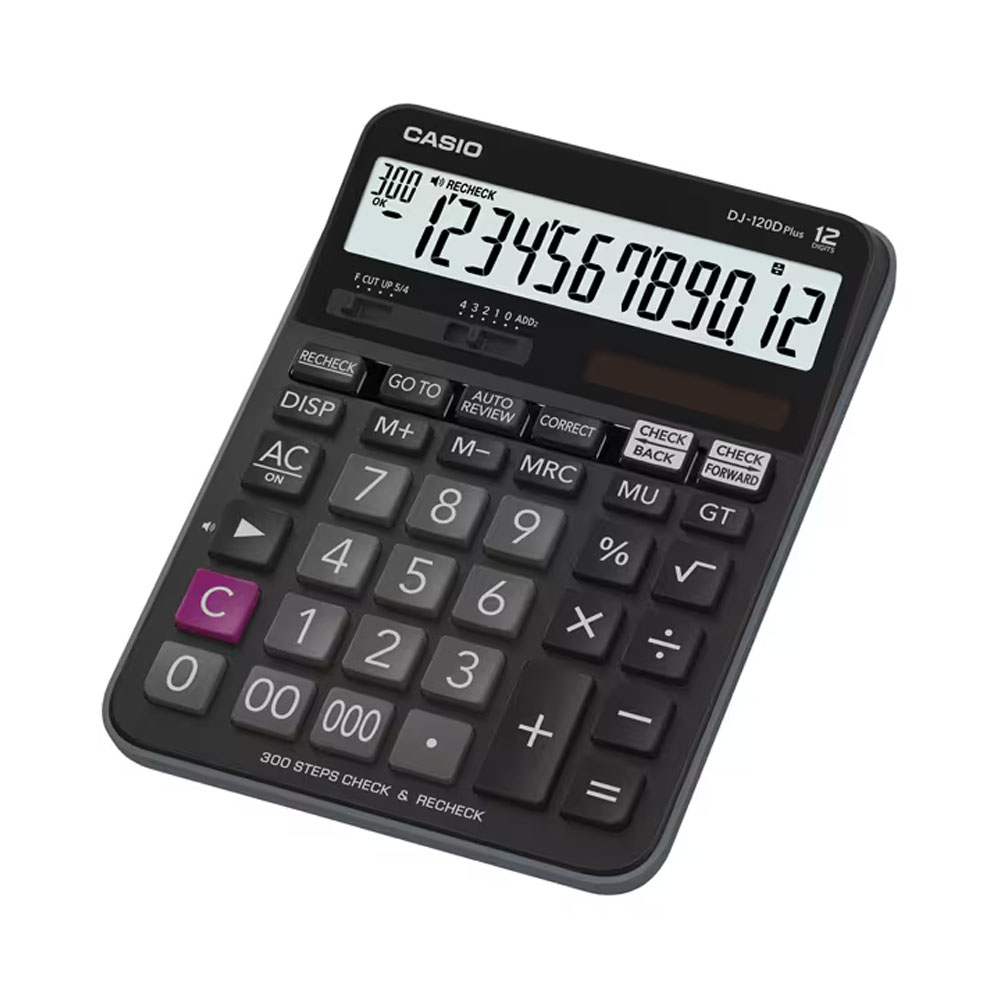 Casio Dj-120D Plus Yüzde Yapabilen İşlem Kontrollü