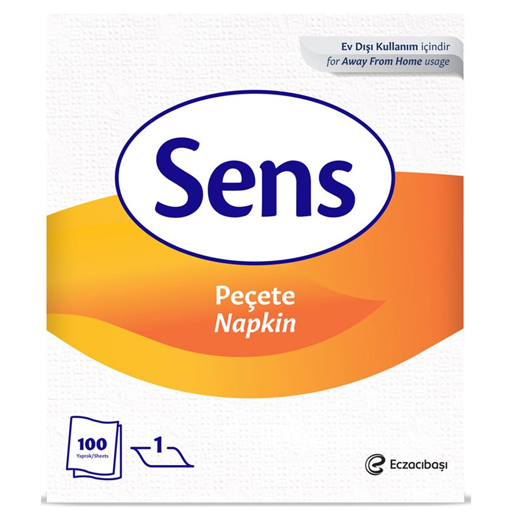 Sens Peçete 22X26,5 Cm 100 Lü 7903326 - 32'li Koli