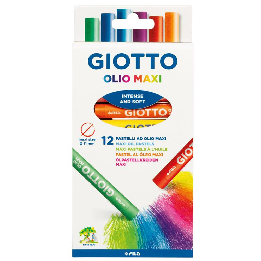 GİOTTO YAĞLI PASTEL OLİA MAXİ 12 RENK