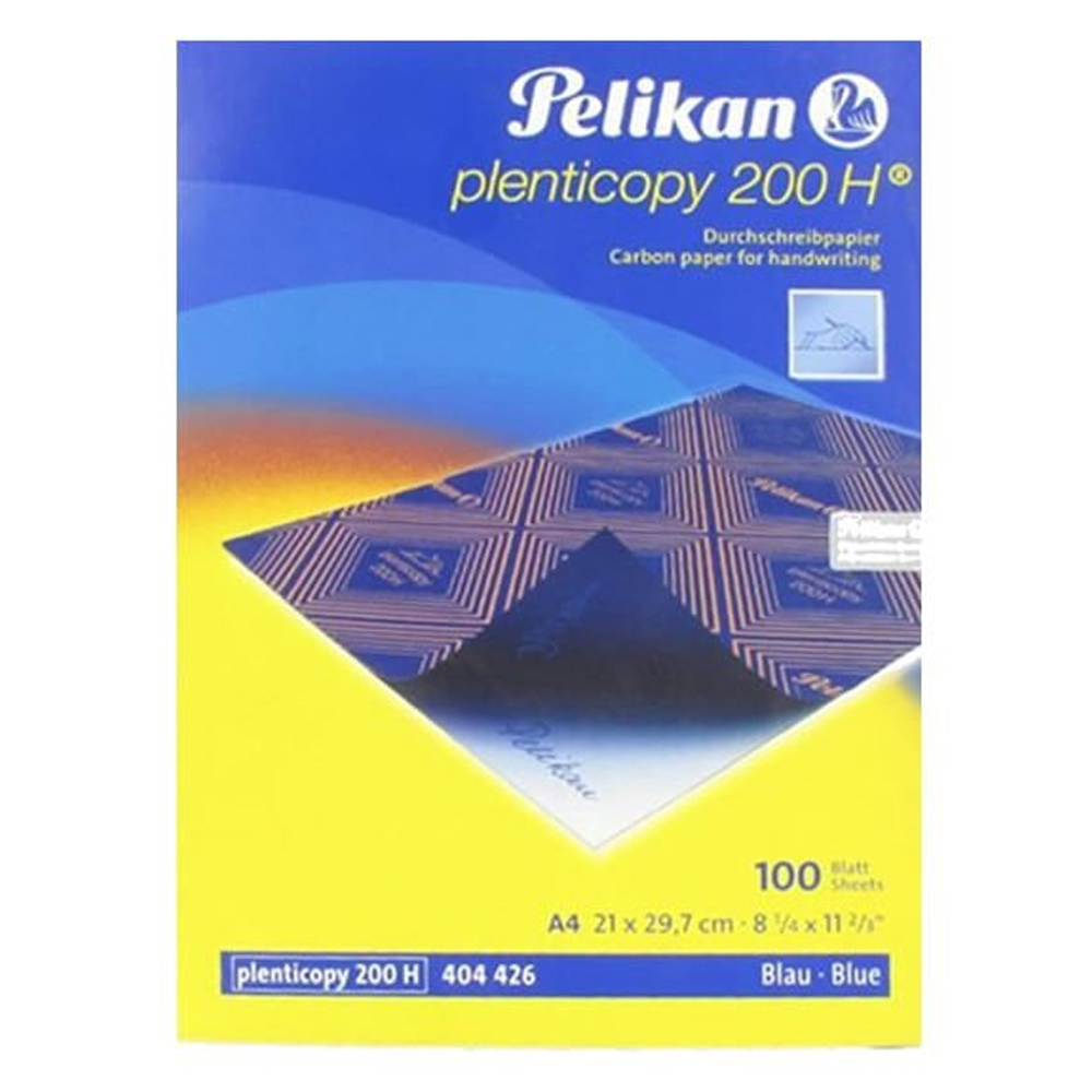 PELİKAN KARBON KAĞIDI 100 LÜ A4 MAVİ 200 H