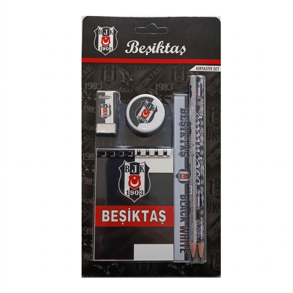 TMN BEŞİKTAŞ KIRTASİYE SETİ NOT DEFTERLİ 6 LI 010