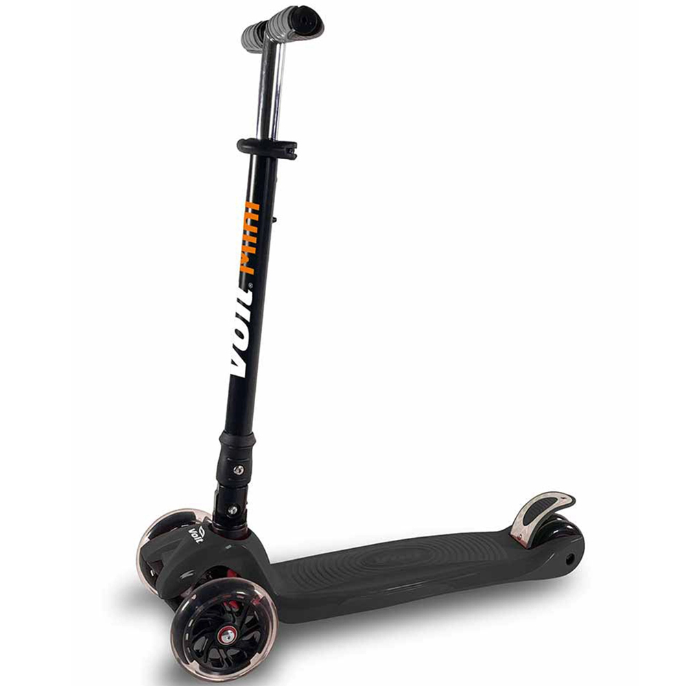 VOİT SCOOTER 218 SİYAH 3 TEKERLEKLİ IŞIKLI ÇOCUK 8VOY218/052