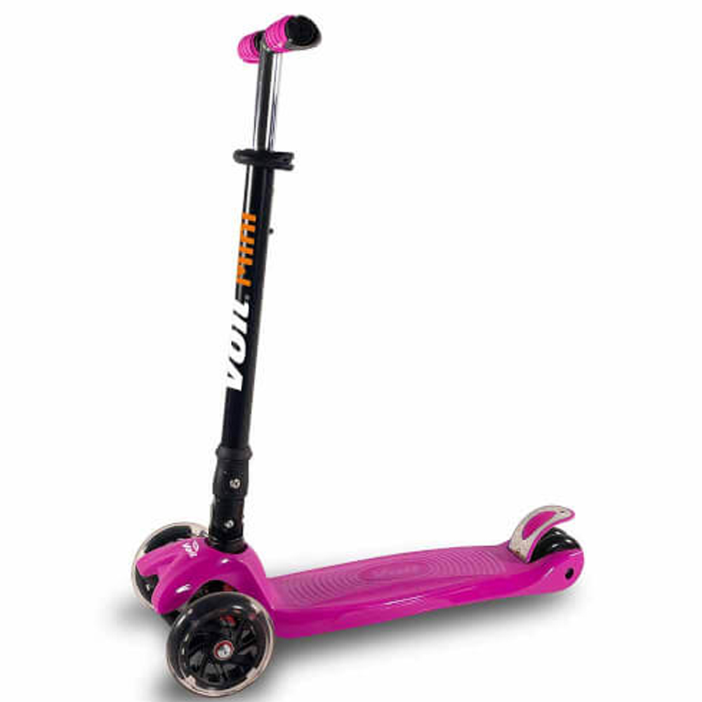 VOİT SCOOTER 218 KATLANABİLİR IŞIKLI 3 TEKER FUŞYA 8VTOY218/090
