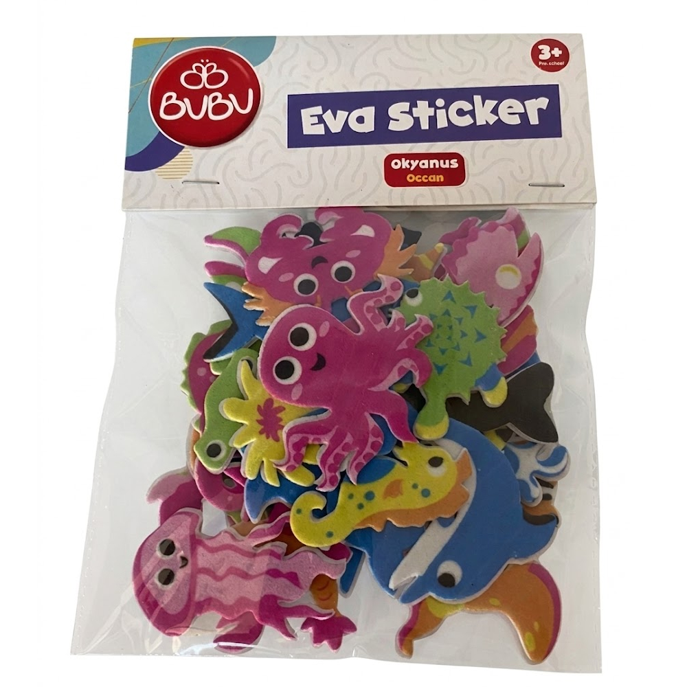 BU-BU EVA STİCKER OKYANUS 36 LI