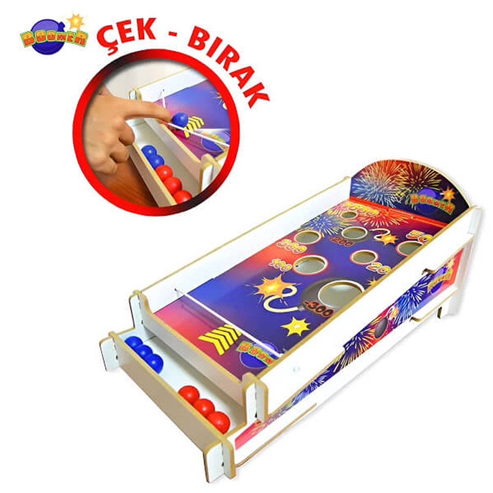 MATRAX AHŞAP BOOMER LASTİKLİ İP OYUNU