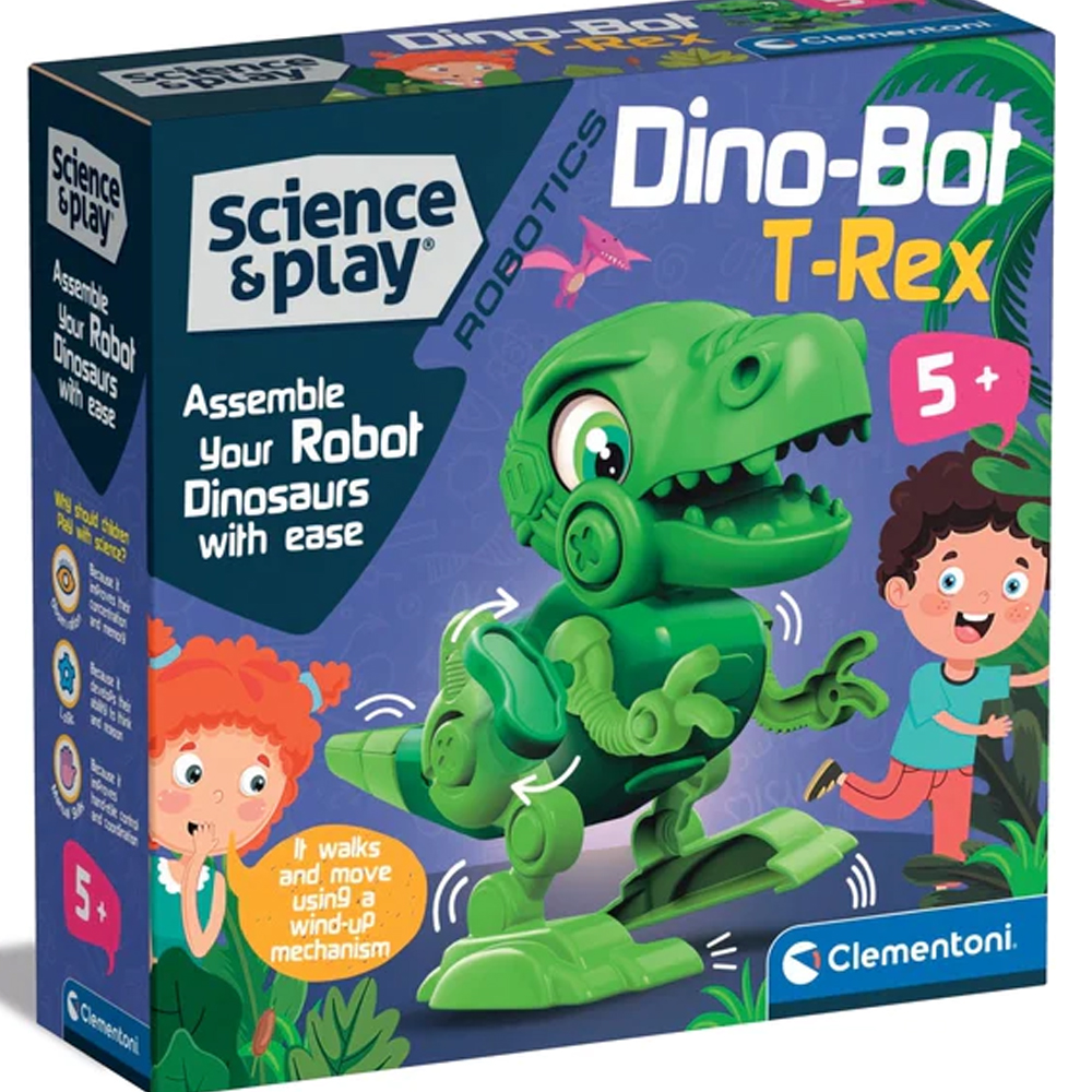 CLEMENTONİ BİLİM VE OYUN: ROBOTİCS DİNO-BOT T-REX