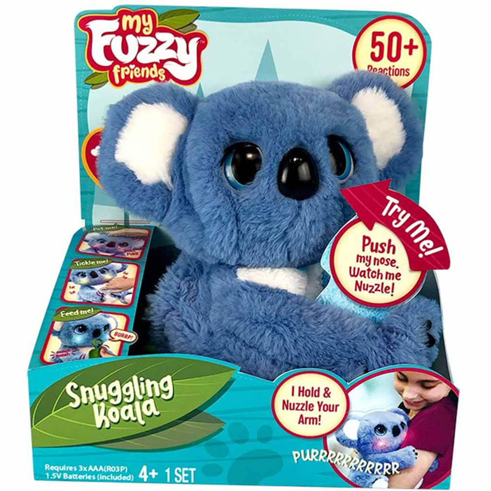 MY FUZZİE FRİENDS SESLİ VE IŞIKLI KOALA 25 CM MYN00101