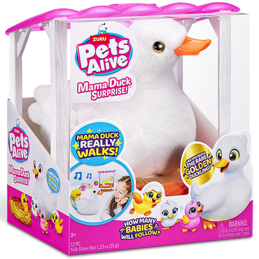 PETS ALİVE SESLİ ANNE VE YAVRU ÖRDEKLER PEL03000