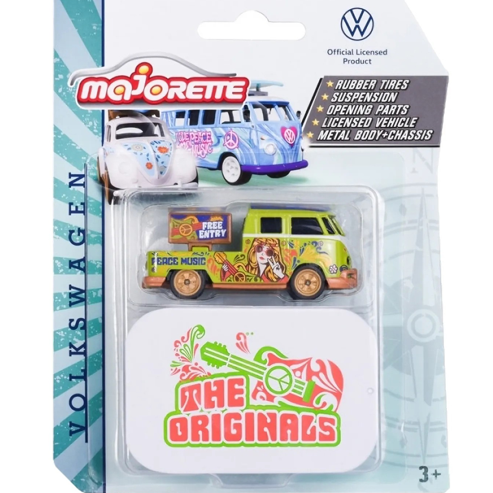 VW THE ORİGİNALS DELUXE CARS, 6-ASST. MODEL ARABALAR