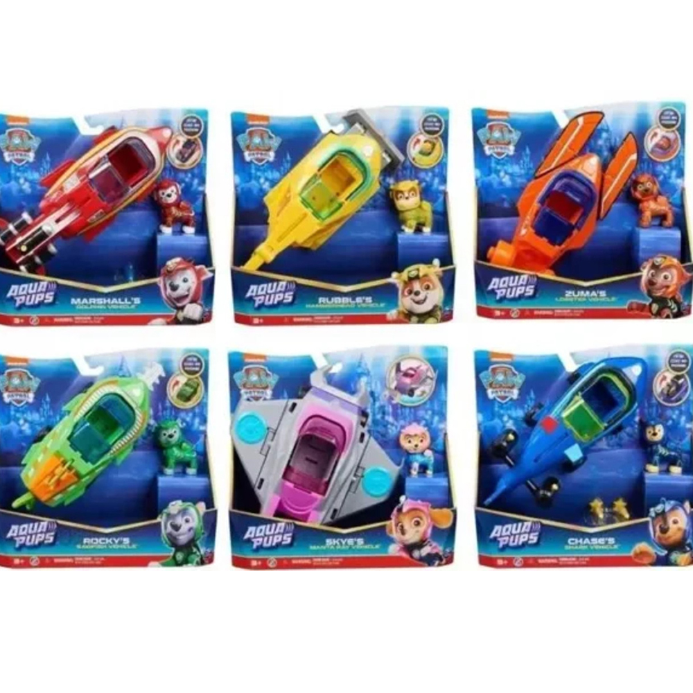 AQUA PUPS TEMALI ARAÇLAR