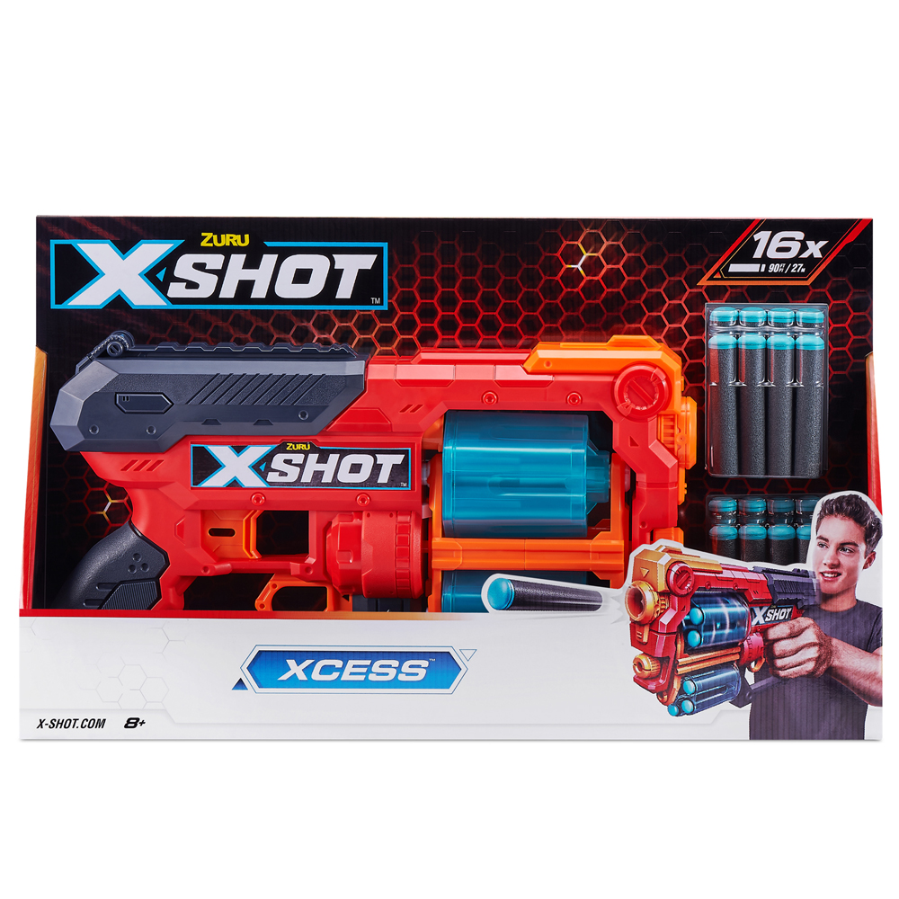 SUNMAN OYUNCAK SÜNGER ATAN SİLAH ZUR-X-SHOT EXCEL-VIGILANTE 24 MERMİLİ