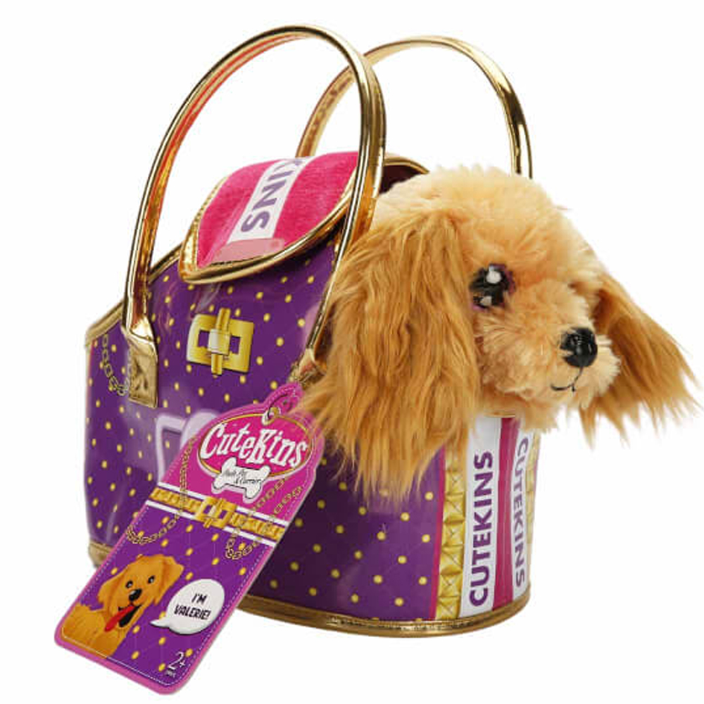 SUNMAN OYUNCAK CUTEKİNS TAŞIMA ÇANTALI PELUŞ KÖPEK
