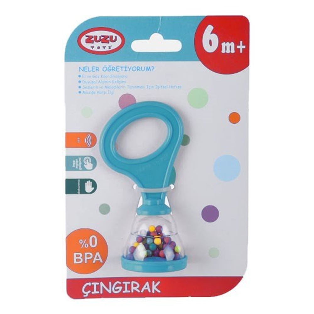 ZUZU OYUNCAK BEBEK ÇINGIRAĞI ÇINGIR KARTELA