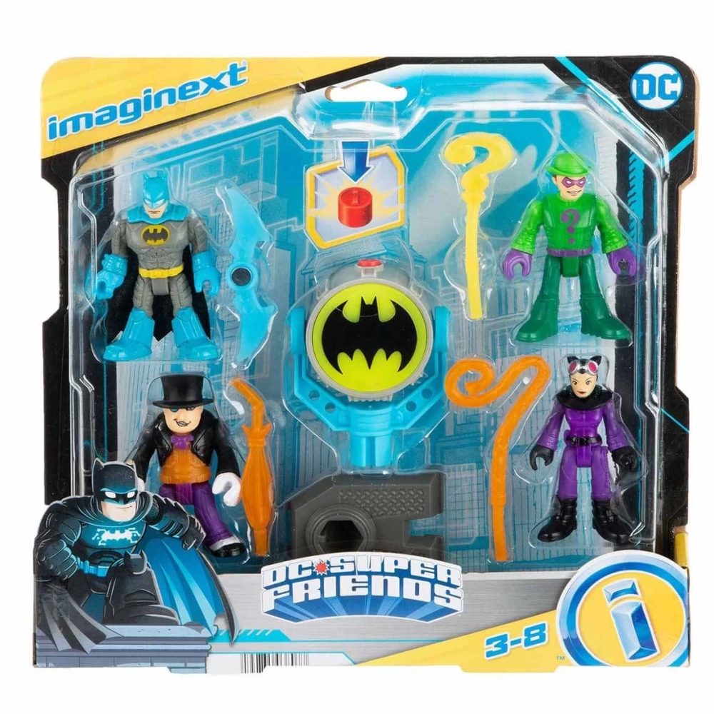 IMAGİNEXT DC SÜPER FRİENDS BAT-TECH BAT-SİGNAL FİGÜR SETİ