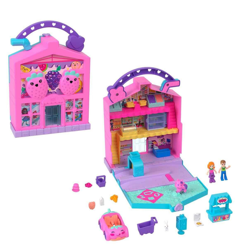 POLLY POCKET EĞLENCELİ MARKET OYUN SETİ