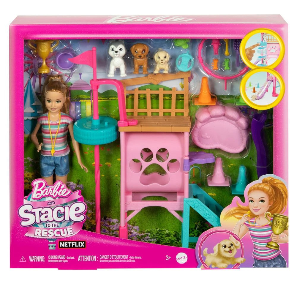 BARBİE STACİE NİN KÖPEKÇİK OYUN PARKI
