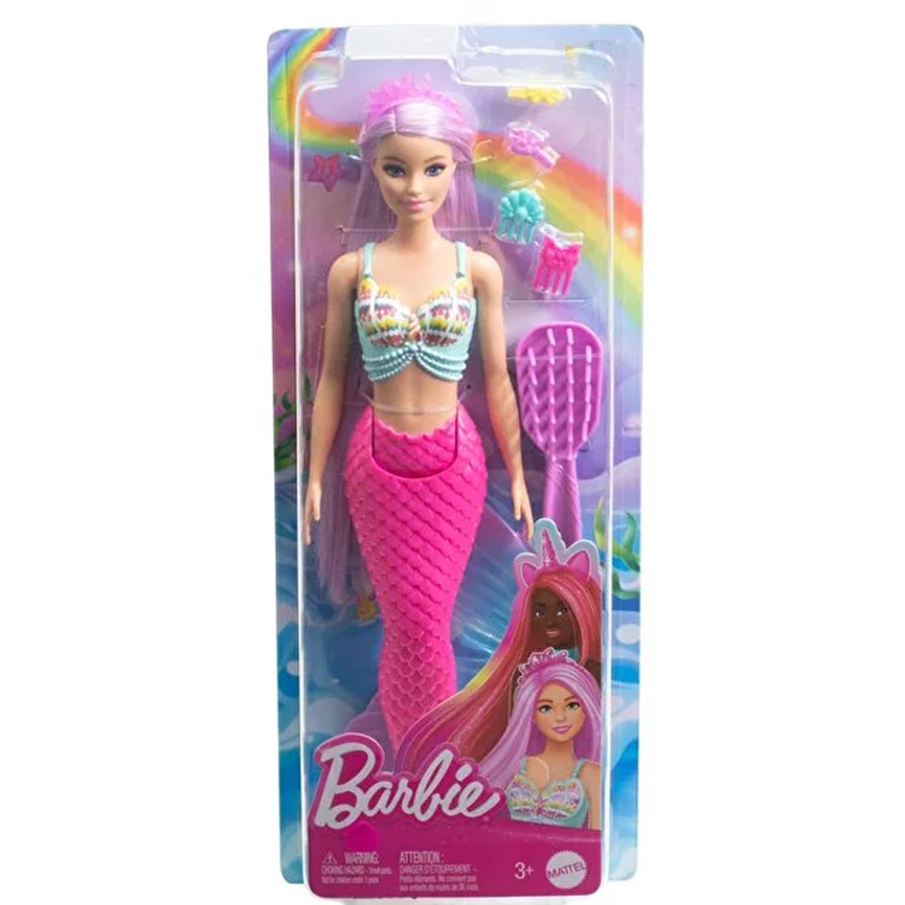 BARBİE UZUN SAÇLI MUHTEŞEM DENİZ KIZI