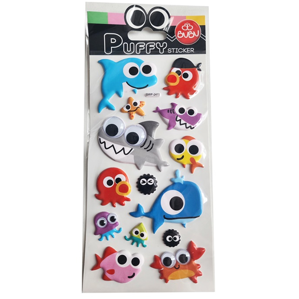BU-BU PUFFY STİCK OYNAR GÖZLÜ ŞAŞKIN BALIKLAR 9X21 BUBU-SWP-2415
