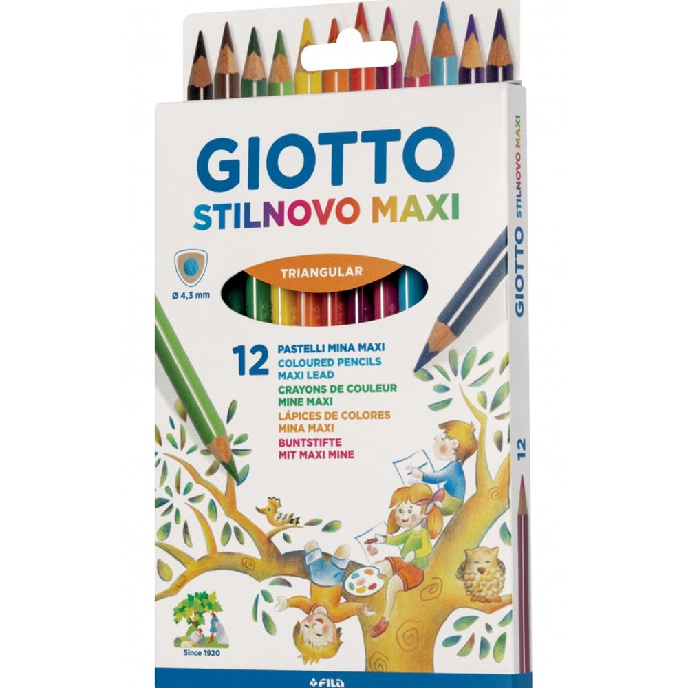 GİOTTO KURU BOYA STİLNOVO MAXİ 12 RENK