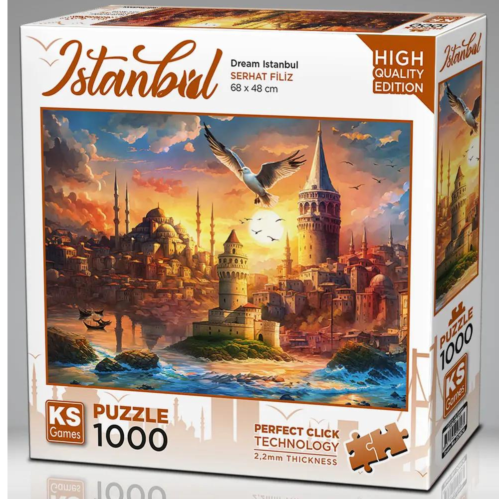 KS GAMES PUZZLE 1000 PARÇA DRREAM İSTANBUL 20806