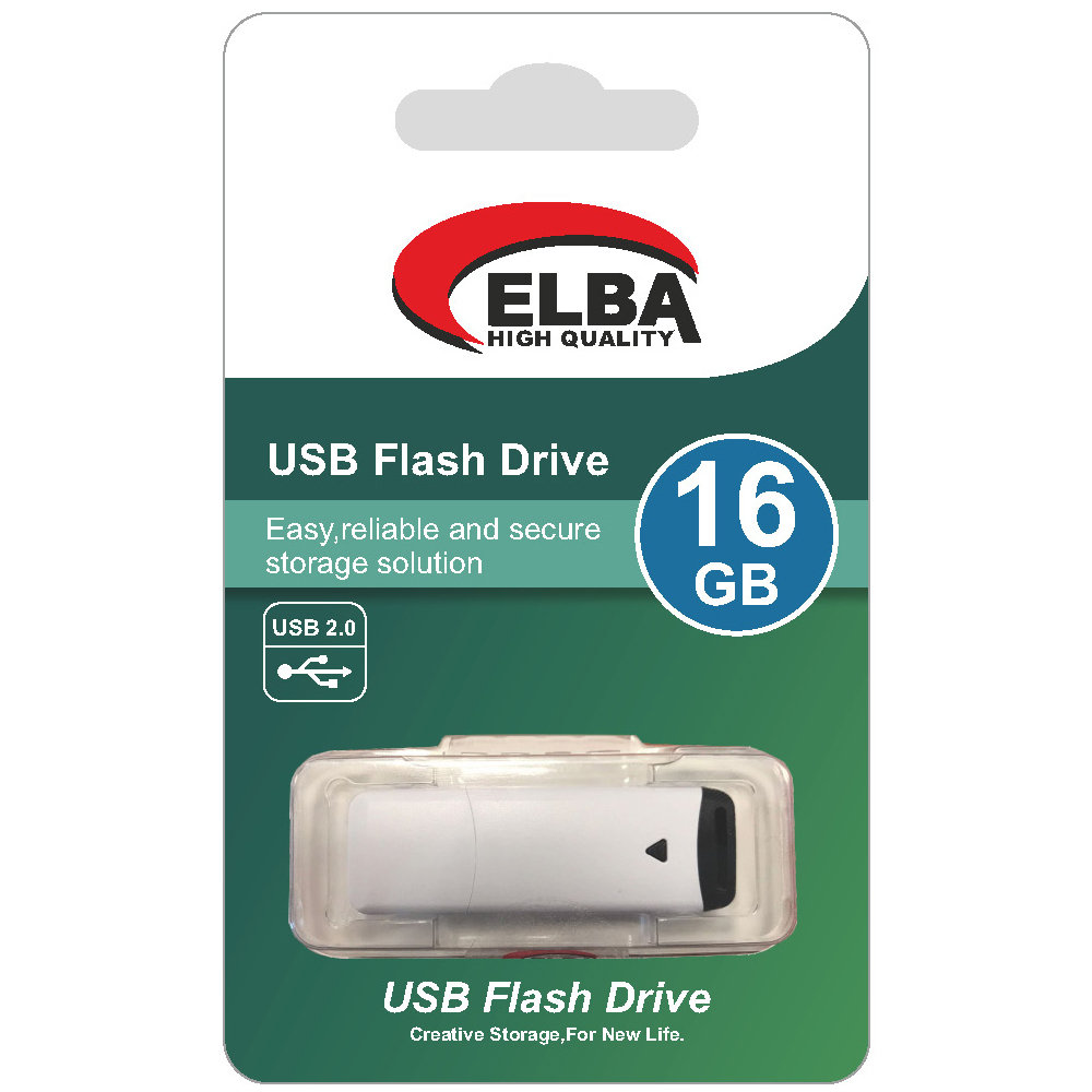 ELBA FLASH BELLEK 16 GB PLASTİK 2.0 USB