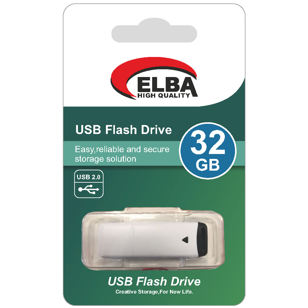 ELBA FLASH BELLEK 32 GB PLASTİK 2.0 USB