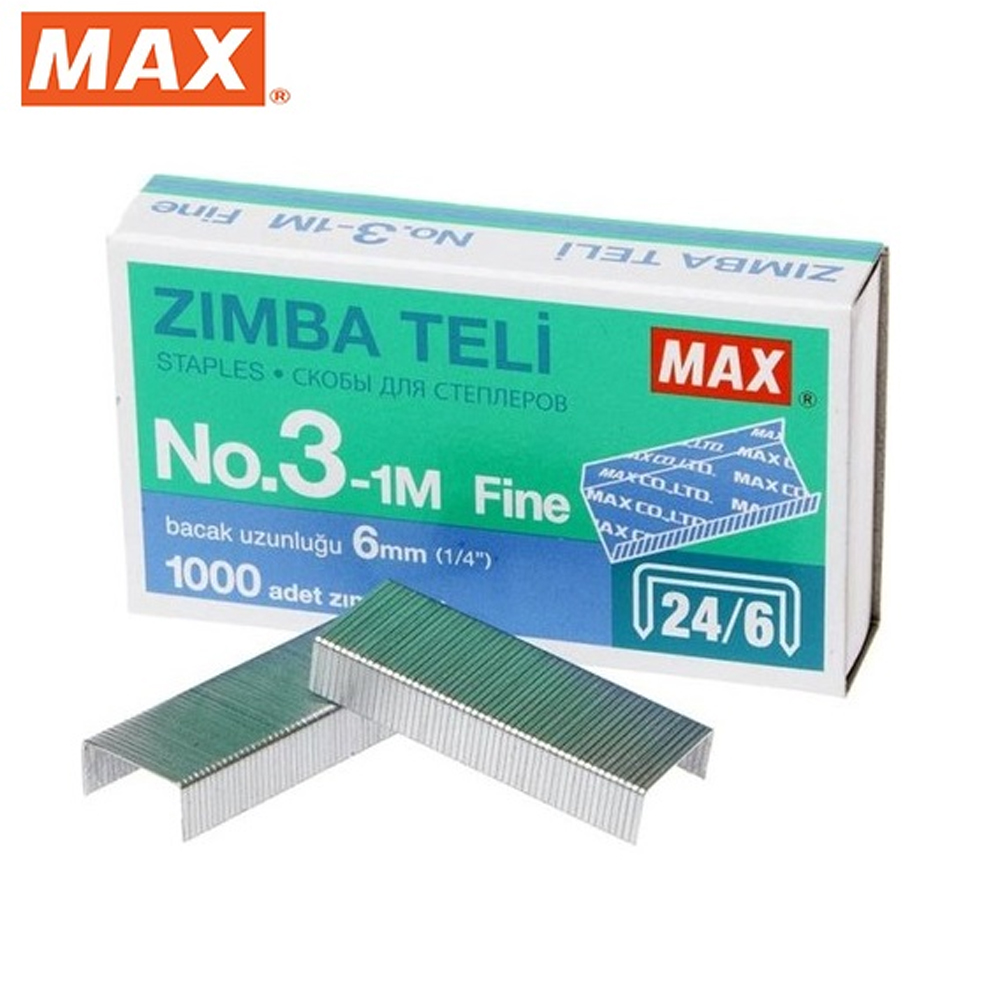 MAX ZIMBA TELİ NO 24/6 3-1M
