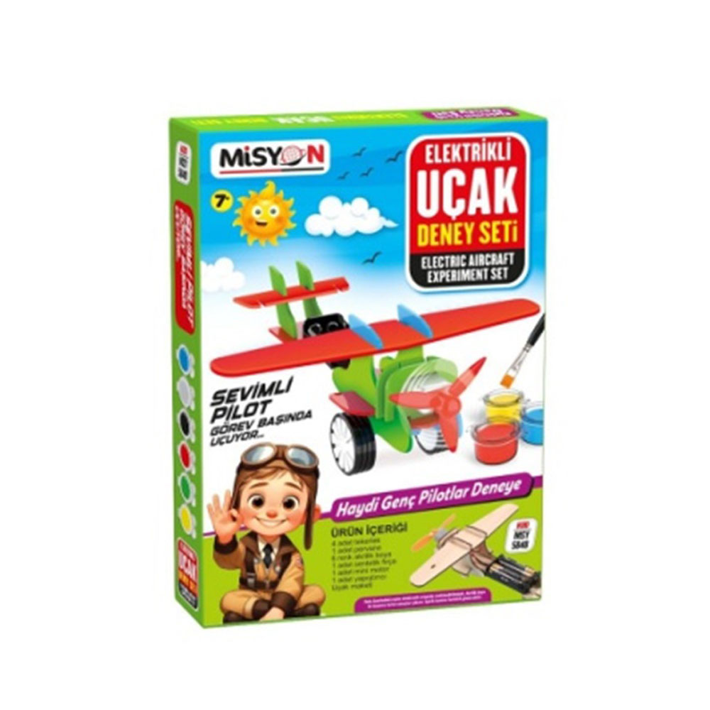 MİSYON DENEY SETİ ELEKTRİKLİ UÇAK MSY-5848