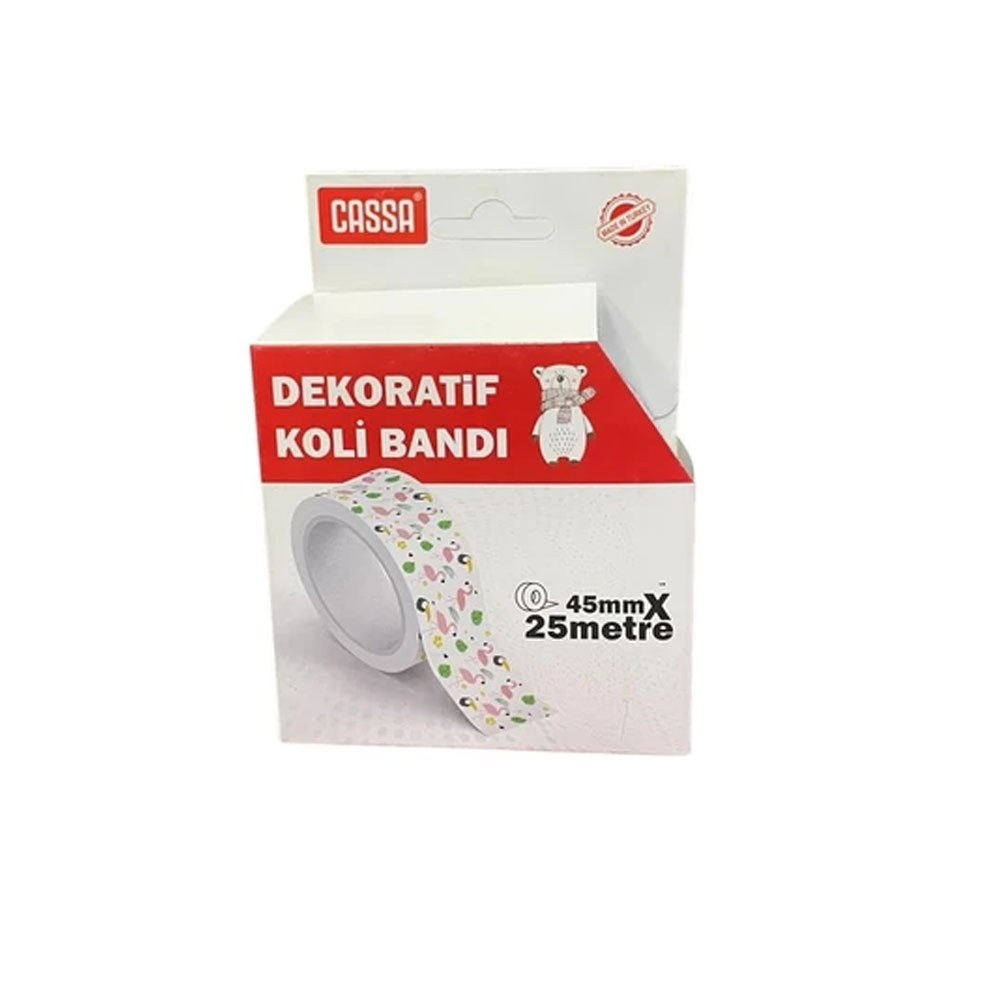 CASSA KOLİ BANDI BASKILI 45X25