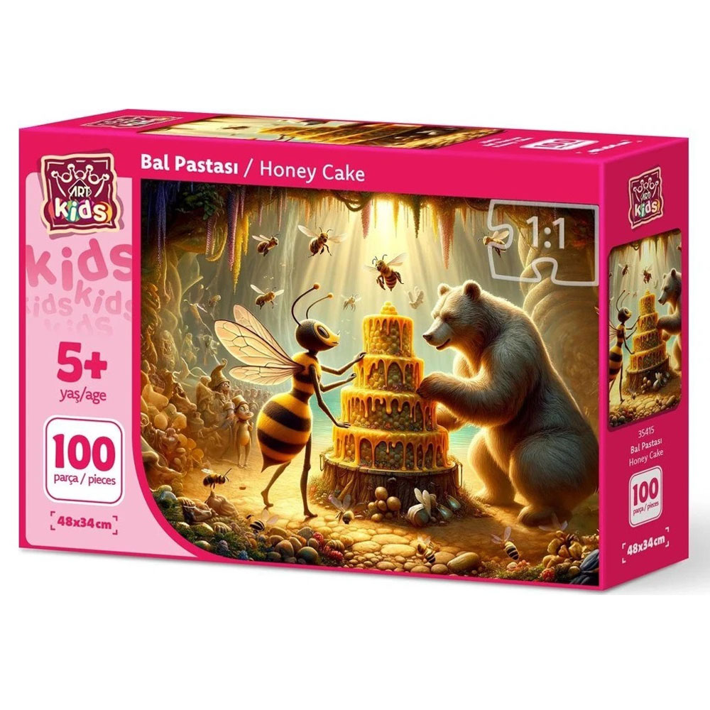 ART PUZZLE 100 PARÇA BAL PASTASI 35415