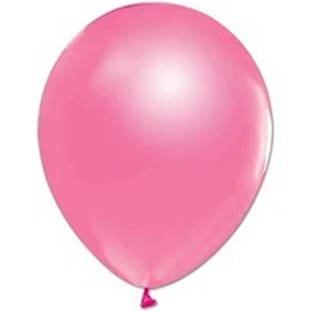 BALONEVİ 12" BASKI BALONU NEON PEMBE 100 LÜ