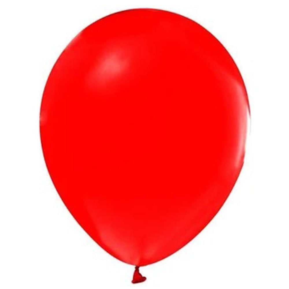 BALONEVİ 12" BASKI BALONU NEON KIRMIZI 100 LÜ