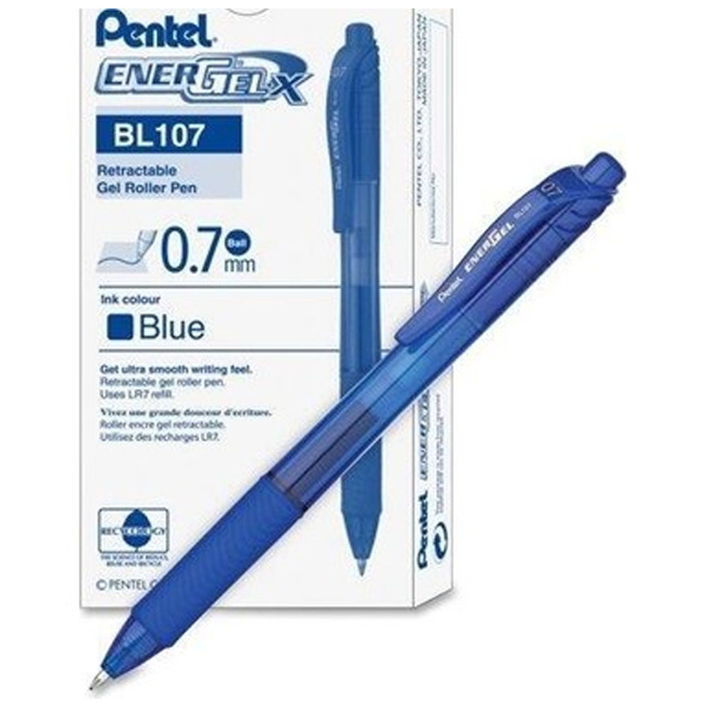 PENTEL ENERGEL MEKANİZMALI LİKİT ROLLER MAVİ