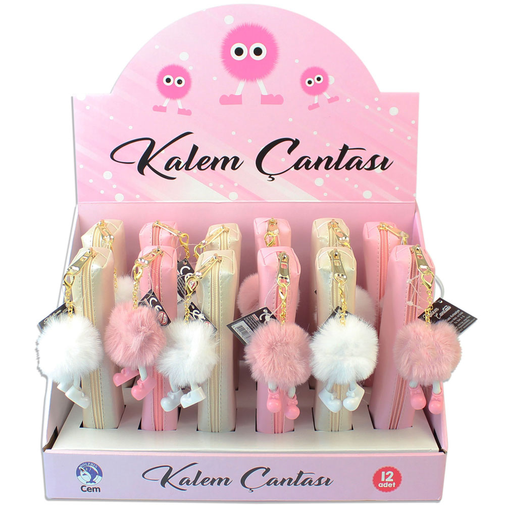 DOLPHİN KALEM ÇANTASI ORTA BOY DERİ AKSUARLI PC-977