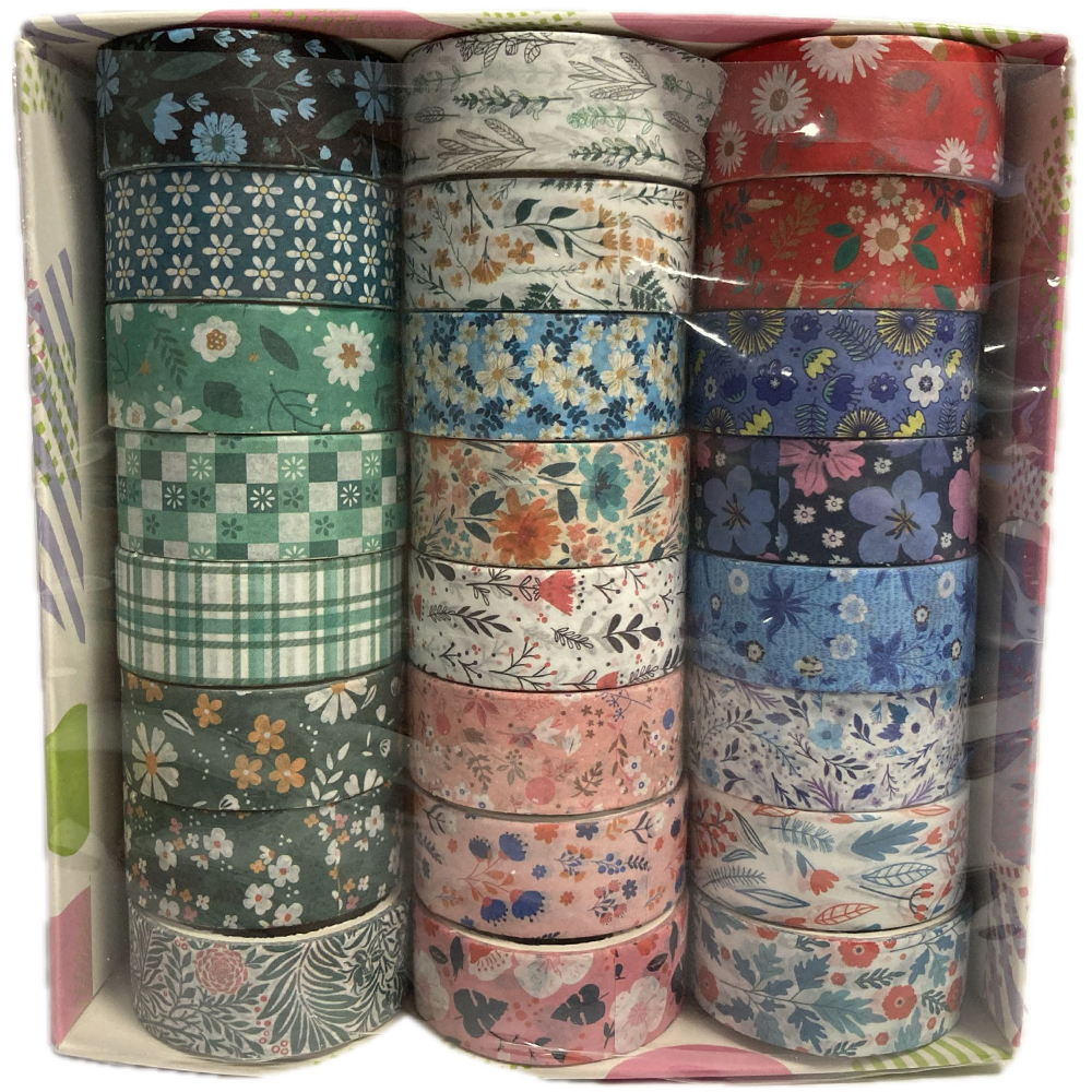 Bafix Desenli Bant Dekoratif 24 Lü Bfx-Deb0001