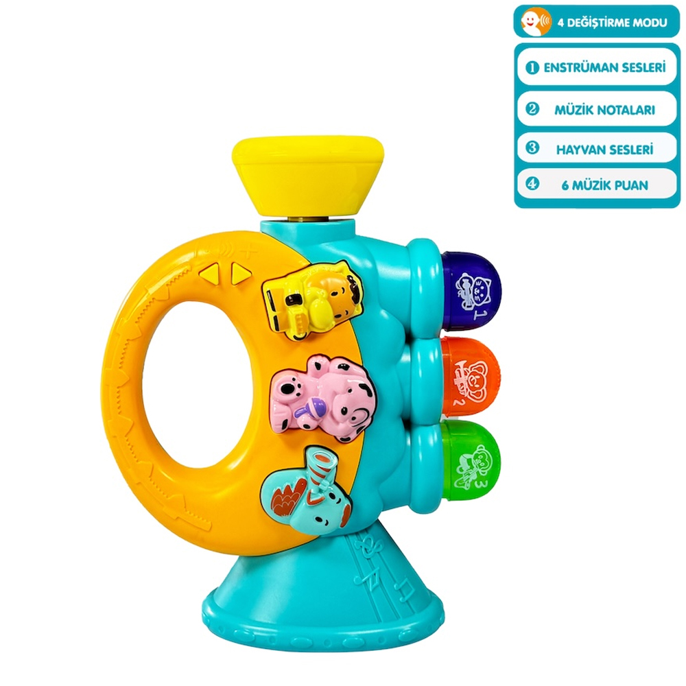 Vardem Oyuncak Işıklı Ve Müzikli Trompet Bebek Piyanosu Vrd-Jlg-855-38A