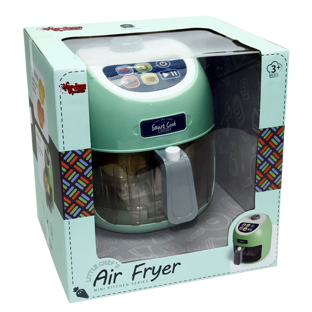 Vardem Oyuncak Dokunmatik Fritoz Renk Değiştiren Gıdalar Set Vrd-Ld-6613A