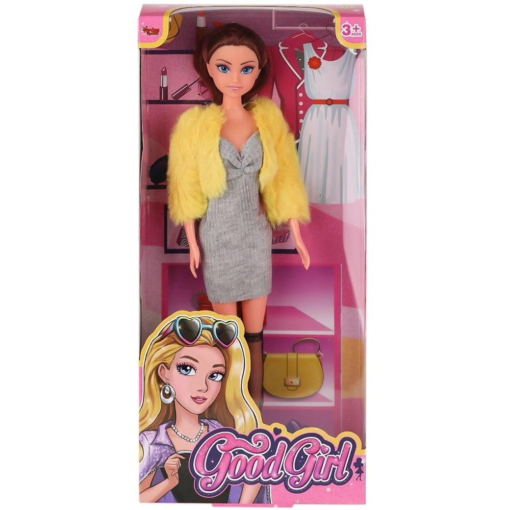 Vardem Oyuncak 29 Cm Kurk Ceketli Elbiseli Bebek 48 Pcs Vrd-Wg-115519-20