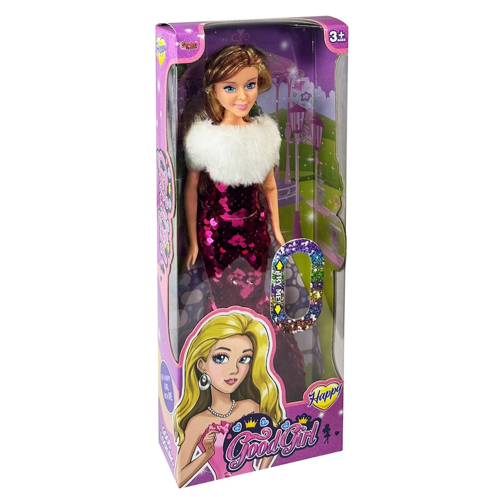 Vardem Oyuncak 29 Cm Renk Değiştiren Pullu Elbiseli Bebek 48 Pcs Vrd-Wg-66772